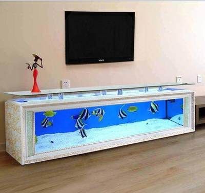 電視柜魚缸風水講究：電視柜和魚缸的搭配需要注意風水原則和風水原則
