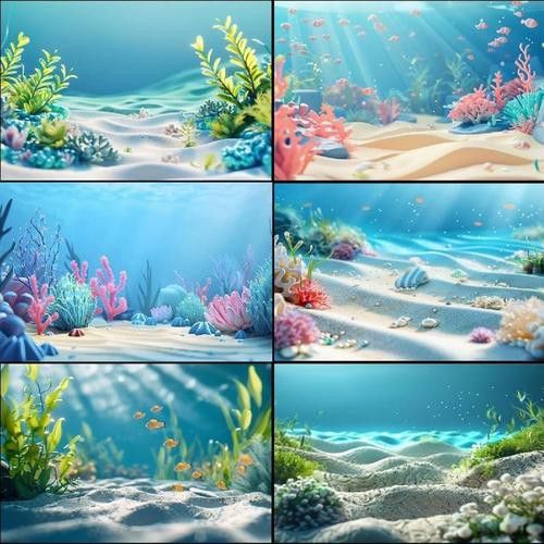 有沒有更多高清的龍魚缸背景圖？
