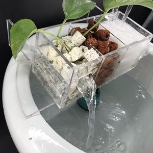 底濾魚缸的水位調節方法：溢流式底濾魚缸及其水位調節方法：底濾魚缸如何調節水位？