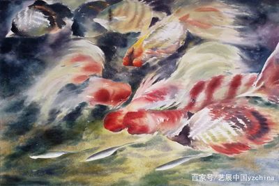 國畫魚缸的寓意是什么？：國畫魚缸寓意著吉祥如意、吉祥如意、吉祥如意、吉祥如意