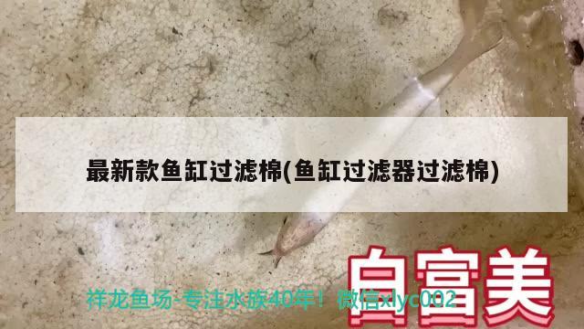 最新款魚缸過濾棉(魚缸過濾器過濾棉)