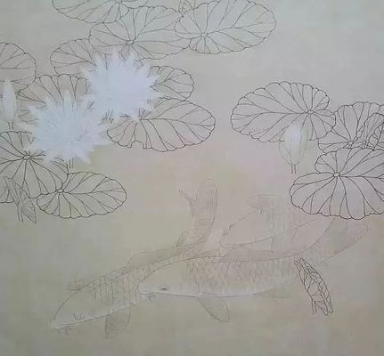 工筆龍魚畫法（工筆龍魚眼睛畫法,龍魚身體結構解析）