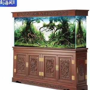 鋼木魚缸柜裝飾成實(shí)木柜