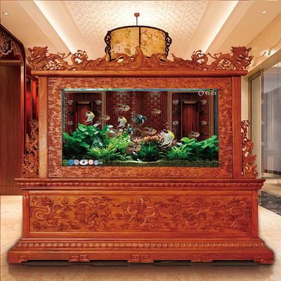 紅木魚缸背景圖案選擇合適的背景圖案和寓意各不相同：紅木魚缸的背景圖案應(yīng)該如何選擇