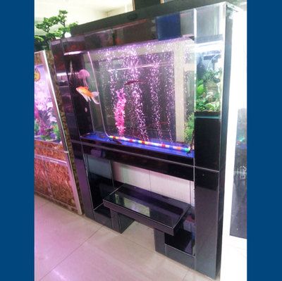 定制海鮮池魚缸 山西海之星水族滿意（山西海之星水族工藝制作有限公司）