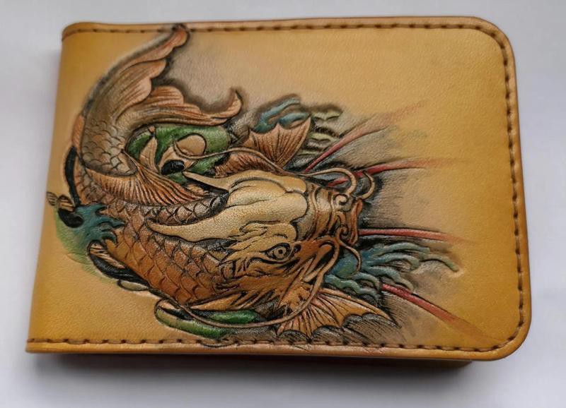 紋身圖案龍魚(yú)