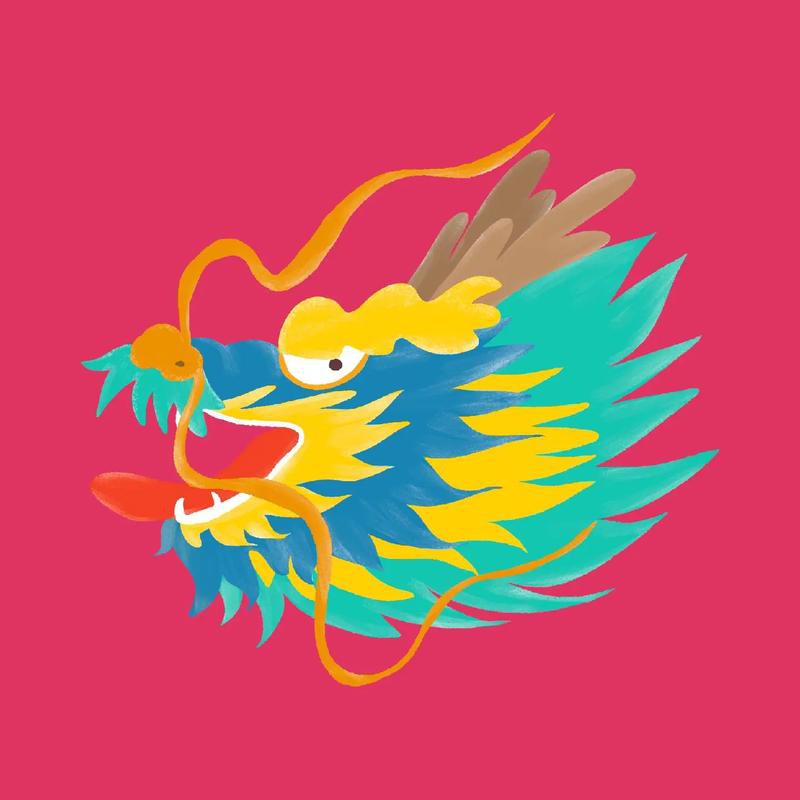 有沒有更多龍頭圖片素材風格？