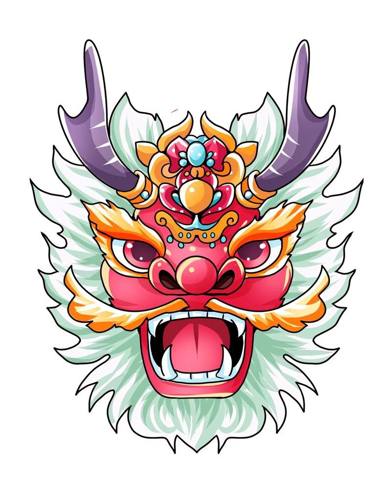 有沒有更多龍頭圖片素材風格？