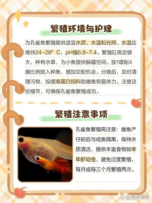 孔雀魚雜交公式圖
