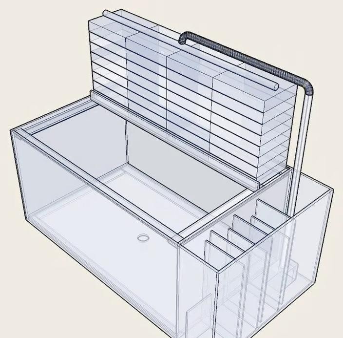 龍魚魚缸制作設計圖紙