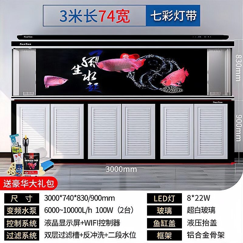 龍魚缸的最佳觀賞距離是多少？