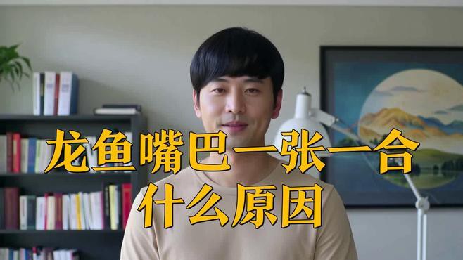 金龍魚為什么老張嘴