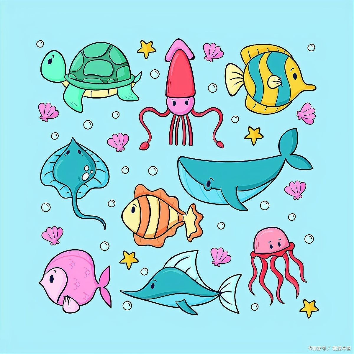 如何簡化深海龍魚的肌肉線條？