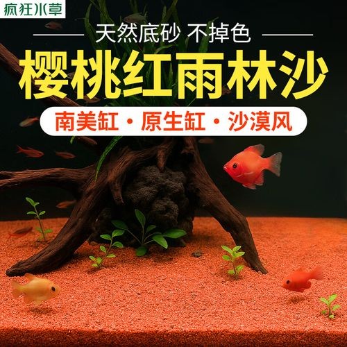 龍魚缸的底砂選擇