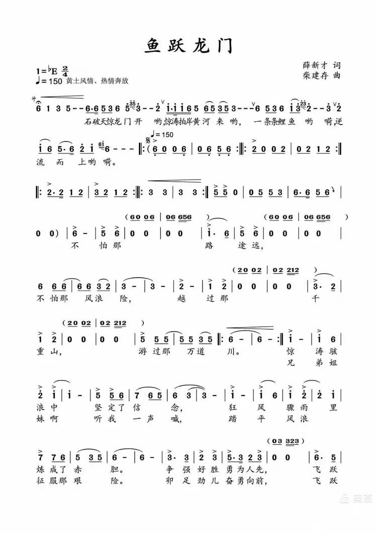 《魚躍龍門》歌曲的創作背景是什么？