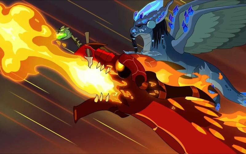 紅龍與金龍在游戲中的配合度