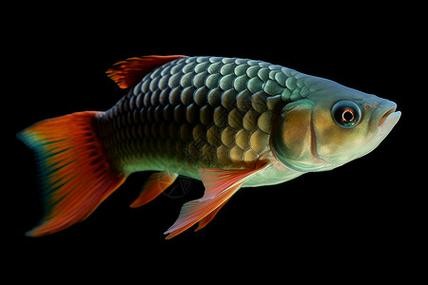 金龍魚魚缸背景圖片