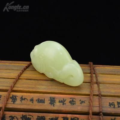 和田玉雕刻龍魚的寓意：和田玉雕刻龍魚寓意