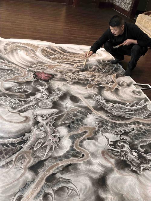 現代龍畫作品價格如何