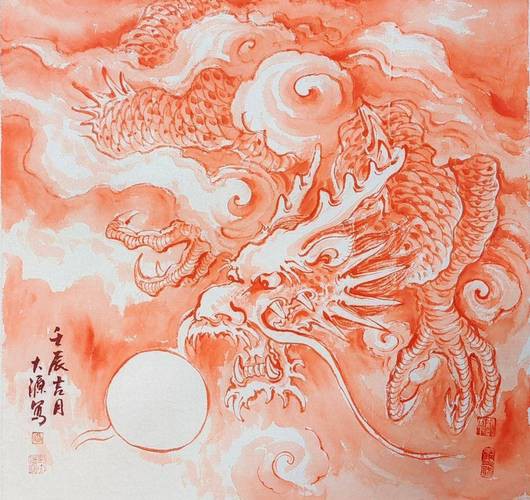 現代龍畫作品價格如何