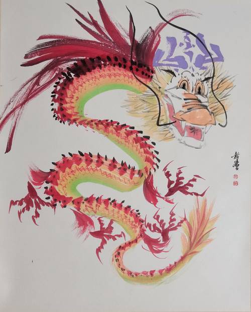 現代龍畫作品價格如何