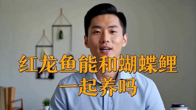 龍魚能跟蝴蝶鯉魚混養么視頻講解