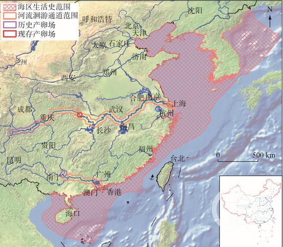 野生鱘龍魚分布圖