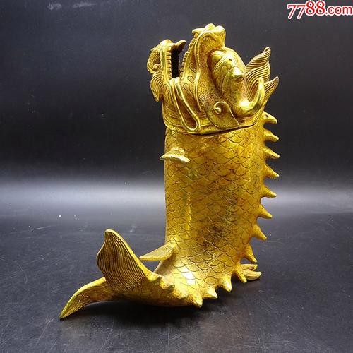 魚化龍藝術品的市場價值