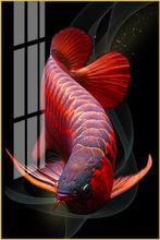 紅色金龍魚圖片整張圖片