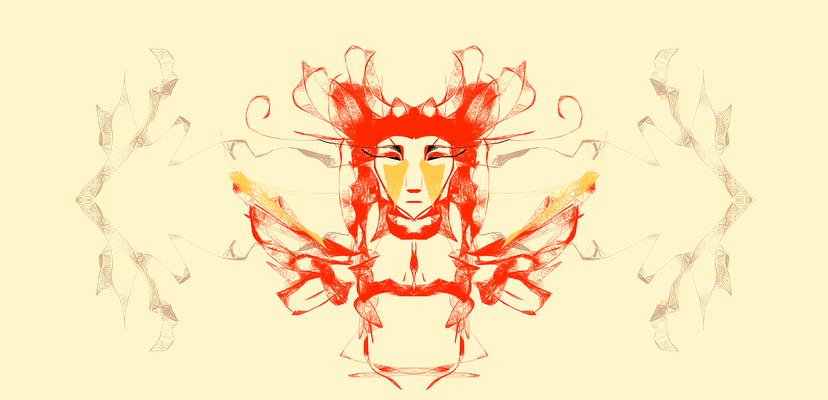 紅龍魚壁紙ins高級質感