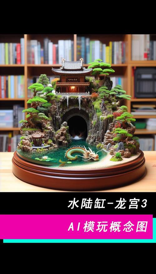 東海龍宮御龍魚缸圖片高清版