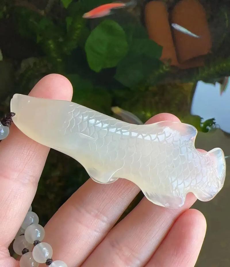 玉雕龍魚圖片欣賞圖