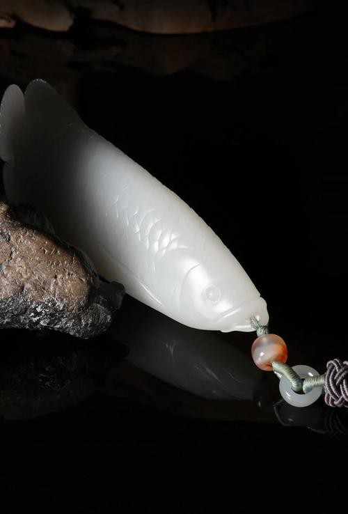 玉雕龍魚圖片欣賞圖