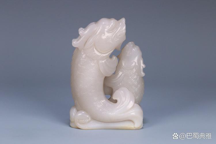 玉雕龍魚圖片欣賞圖