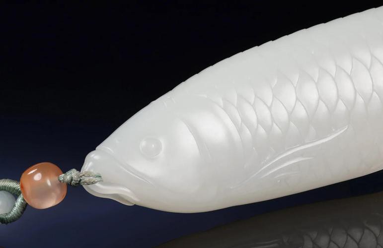玉雕龍魚圖片欣賞圖