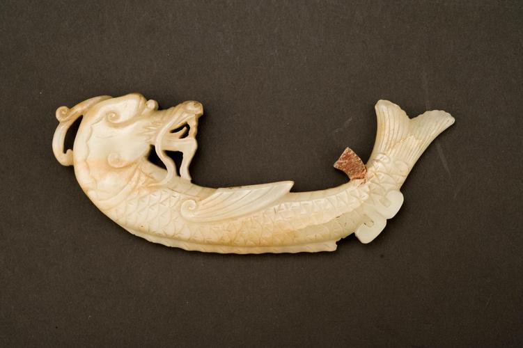 玉雕龍魚圖片欣賞圖