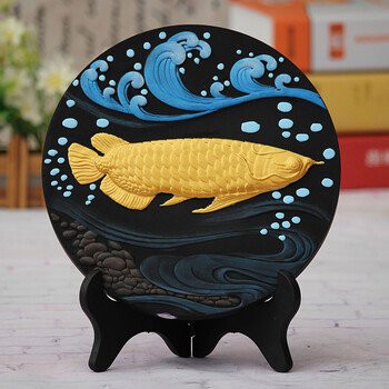 有哪些知名的龍魚擺件品牌？