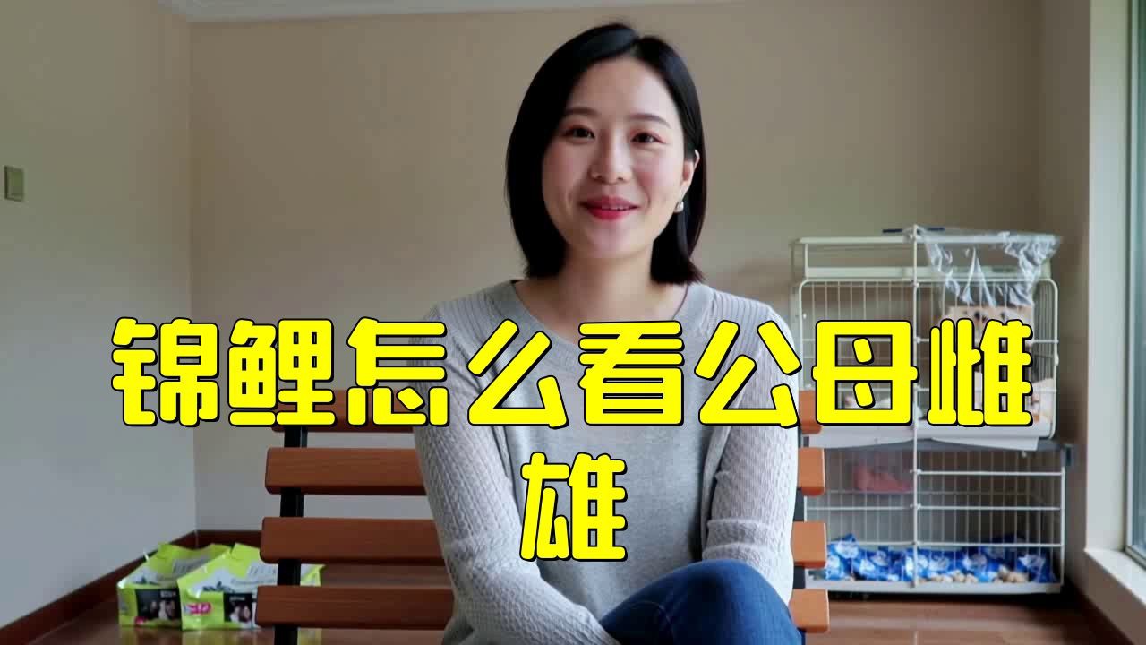 錦鯉怎么分辨公母