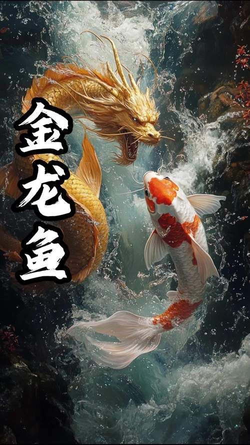 金龍魚腹部鼓凸的圖片