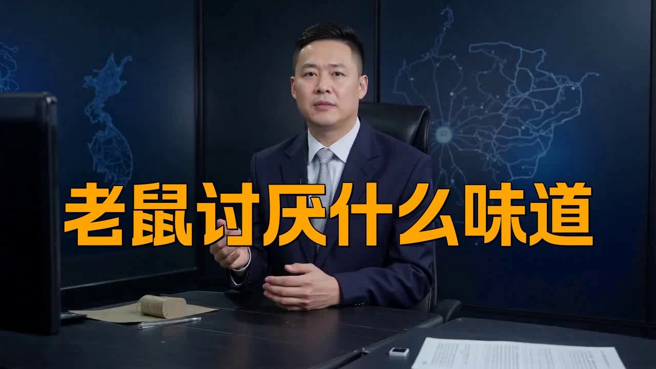 老鼠最忌三種氣味