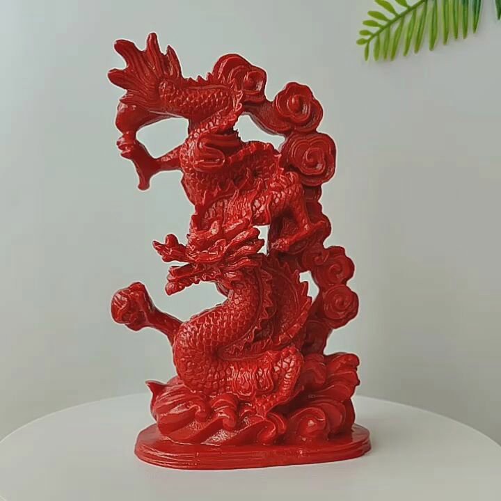 紅眼龍擺件有哪些材質？