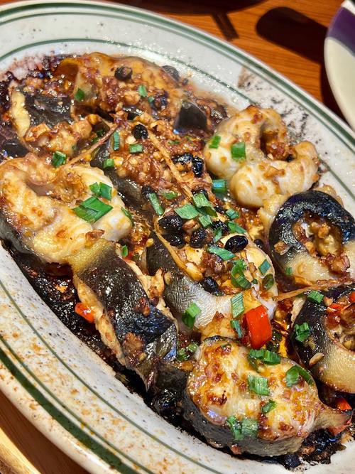 清蒸盤龍魚圖片