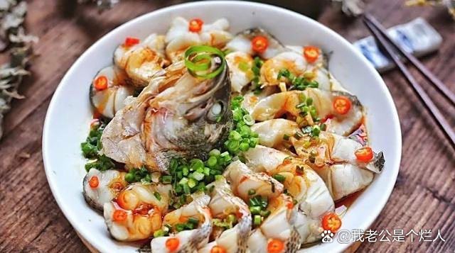 清蒸盤龍魚圖片