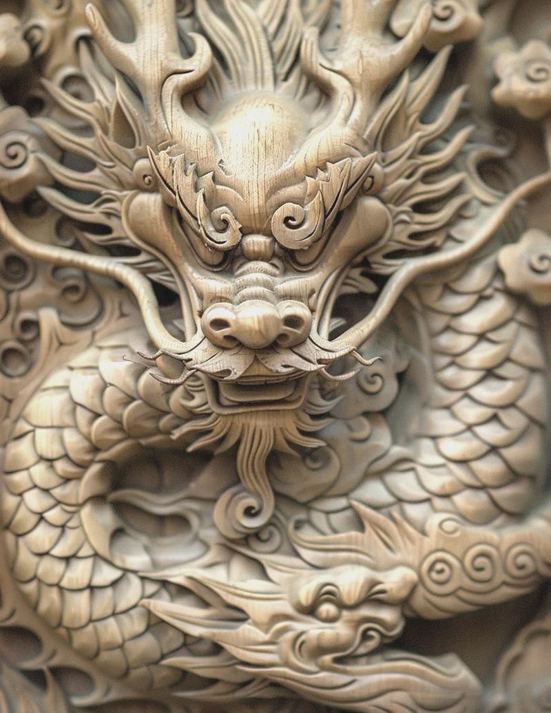 有哪些著名的金龍雕刻作品可以參考？
