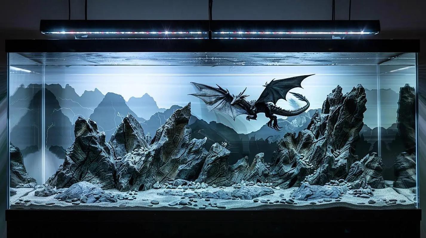 廣州龍魚展會龍缸用什么日光燈