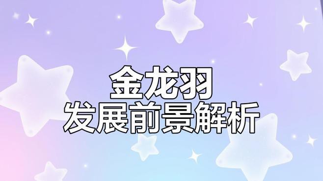 金龍羽的財務(wù)狀況如何？