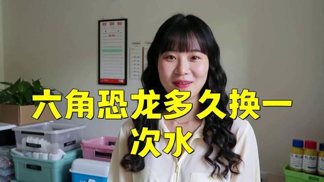 六角恐龍換水時需要注意什么？
