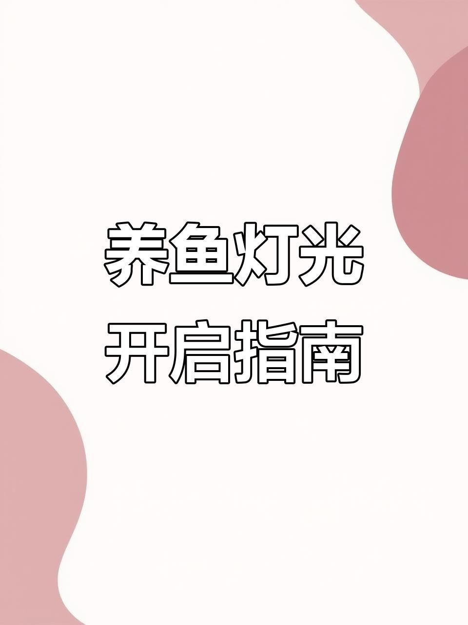 金龍魚光照條件優化