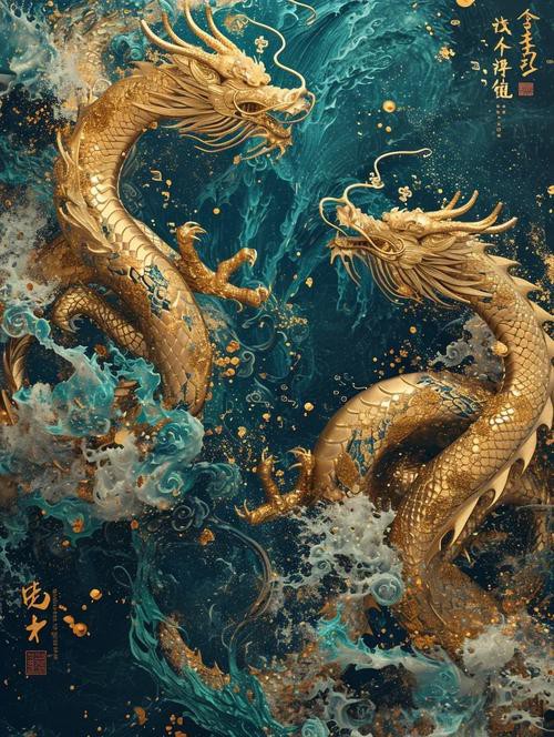 有沒有高清的道字雙龍圖壁紙？