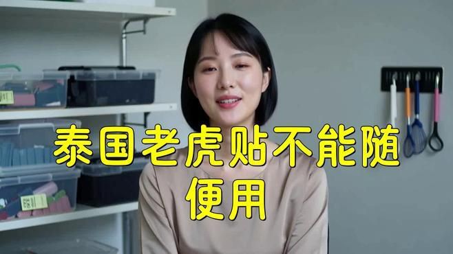 老虎膏的正確用法